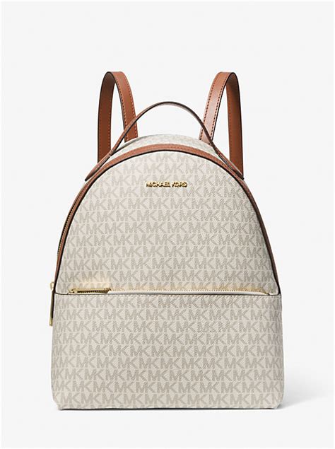 michael kors rucksack vanilla|Sheila Medium Logo Backpack .